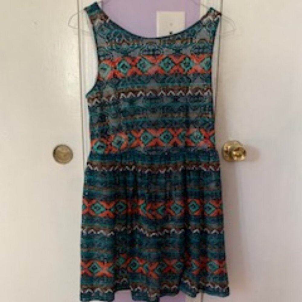2010s MULTICOLORED GRADUATION DRESS